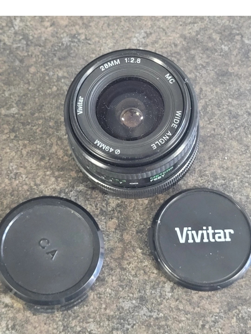 Vivitar 28mm f/2.8 Wide Angle For Canon C/FD Camera Lens